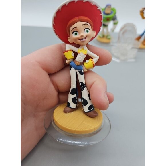 Disney Infinity Toy Story, Woody, Jessie, Buzz Lightyear & Crystal, Lot Of 4 - Picture 2 of 13